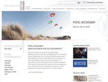 Tablet Screenshot of pohl-boskamp.de